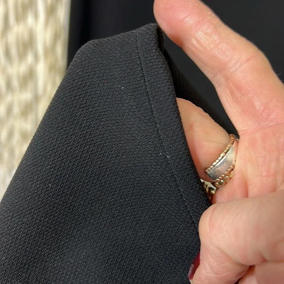 ALLSAINTS Black Cropped Coulotte Pants Size US4 - Picture 3 of 6